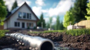 CCTV drain survey in the Midlands